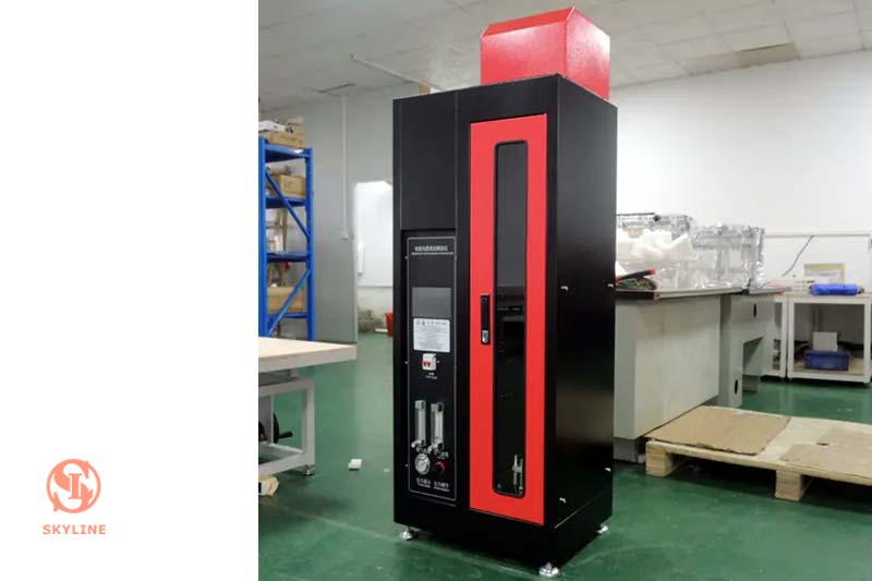 Vertical Flammability Testing Machine Of Single Wire/Cable