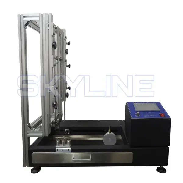 flammability tester,  textile testing, ISO6491, burning tester
