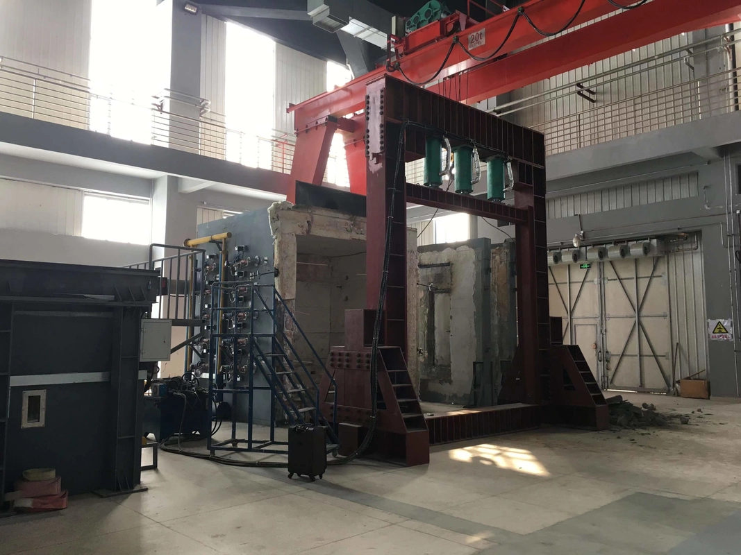 BS EN 1365 Vertical Furnace Fire Resistance Test For Non Load Bearing Part Walls