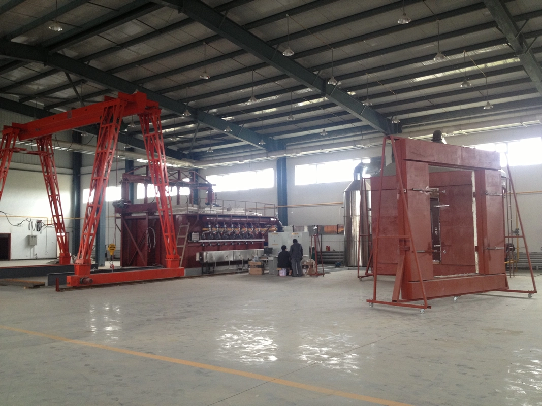 Fire Resistance Test BS EN 1363-1 Horizontal Furnace For Non Load Bearing Parts