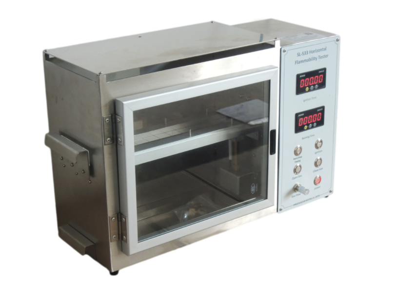 horizontal flammability tester,